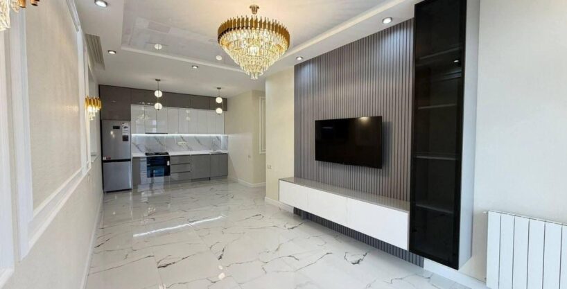 Интерьер квартиры 2+1 площадью 75 м² в ЖК Aisi в Батуми
