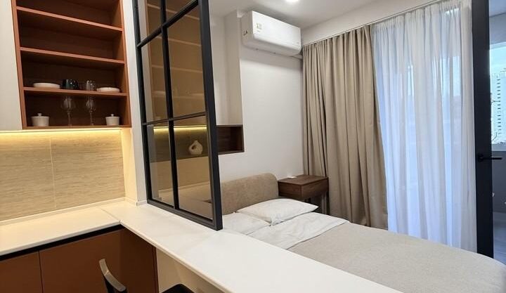 Интерьер компактной квартиры-студии 24 м² в центре Батуми | Arcon Residence