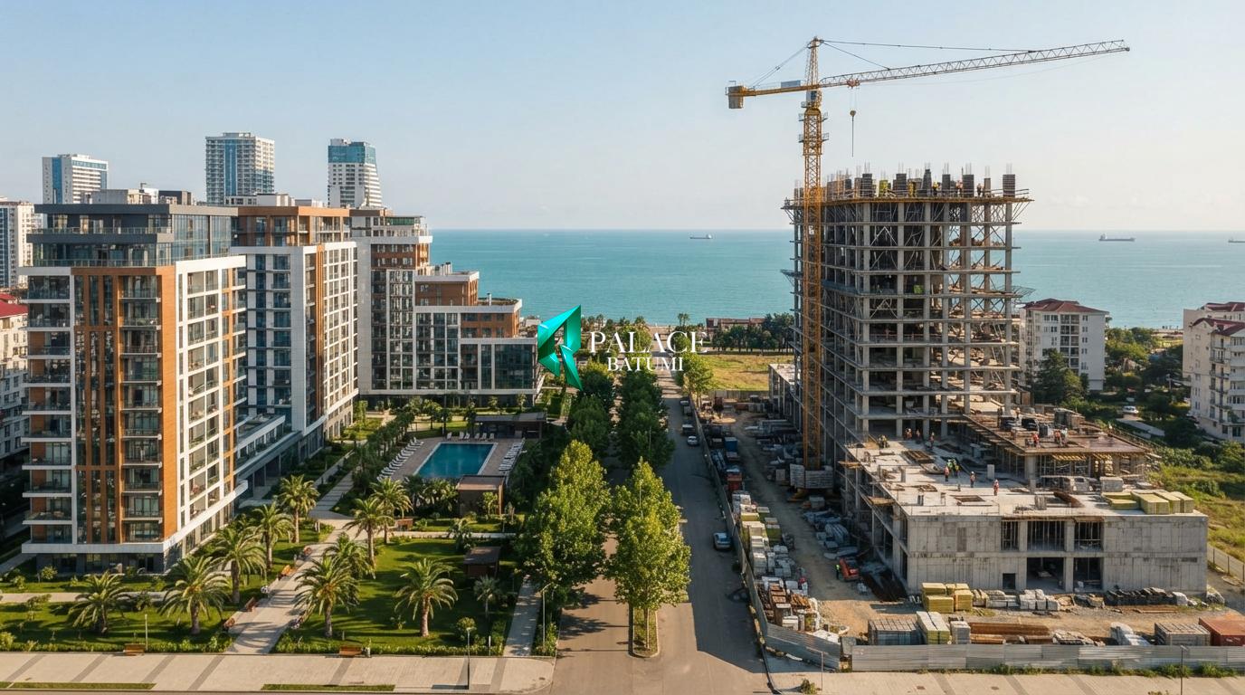 Готовая квартира или квартира на этапе строительства в Батуми