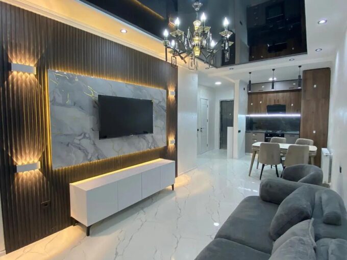 Интерьер 3-комнатной квартиры 72 м² на ул. Селима Химшиашвили, 20