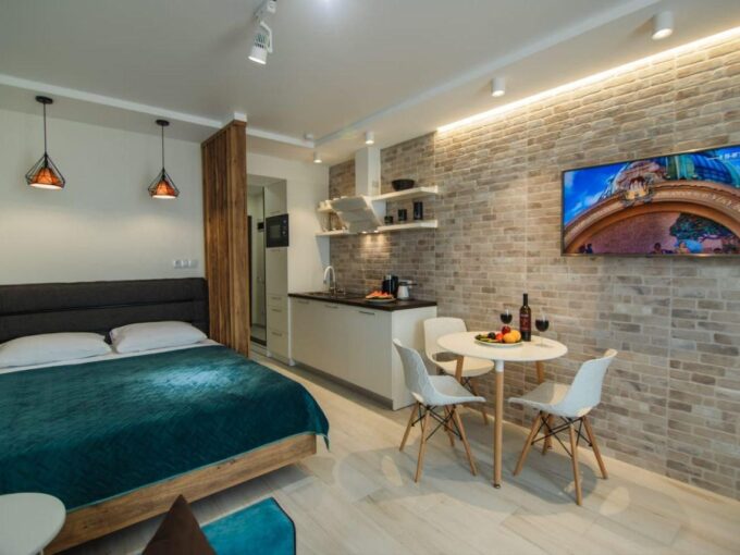 Интерьер студии 31 м² в Orbi Beach Tower в Батуми