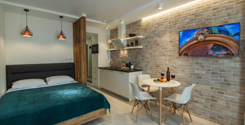 Интерьер студии 31 м² в Orbi Beach Tower в Батуми