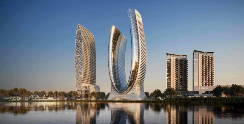 Фасад и архитектура апарт-отеля Orbi Continental у моря