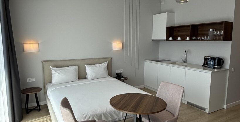 Спальня в квартире 37,7 м² в ЖК Steps