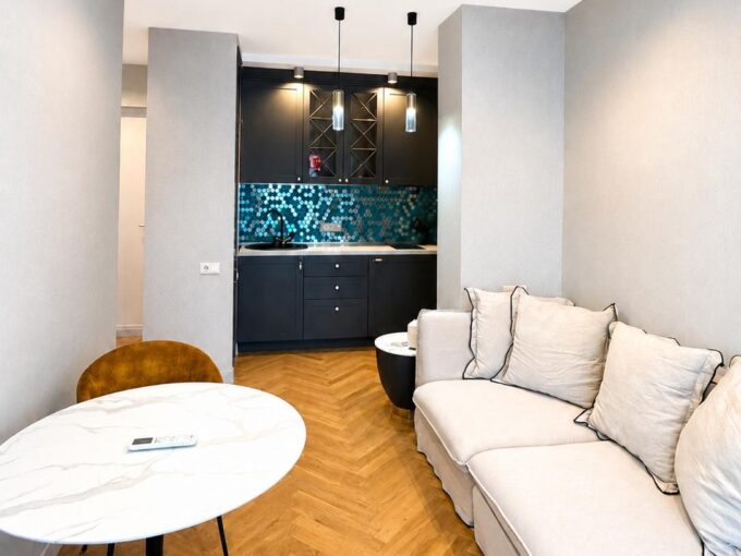 Интерьер квартиры 45 м² в Next Apartments в Батуми