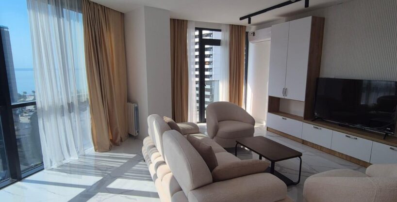 Интерьер светлой 3-комнатной квартиры 88 м² в комплексе Your Space