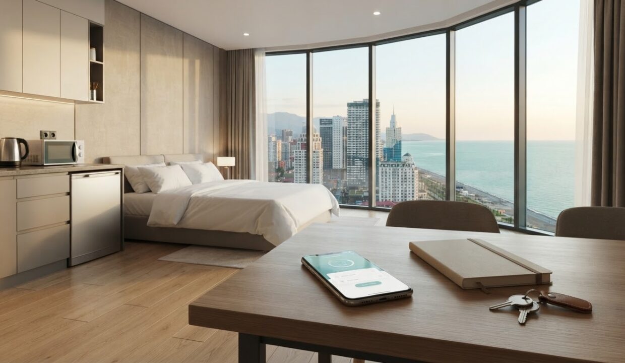 Airbnb и Booking для аренды квартиры в Батуми