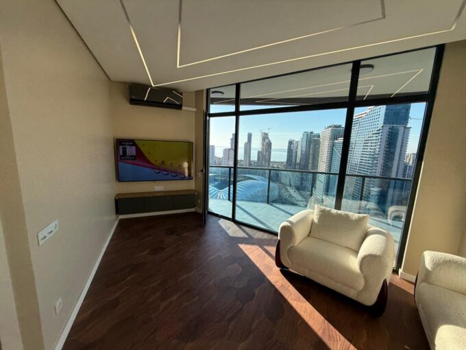 Гостиная в квартире Bagrationi Residence Батуми