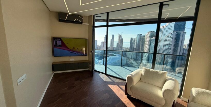 Гостиная в квартире Bagrationi Residence Батуми