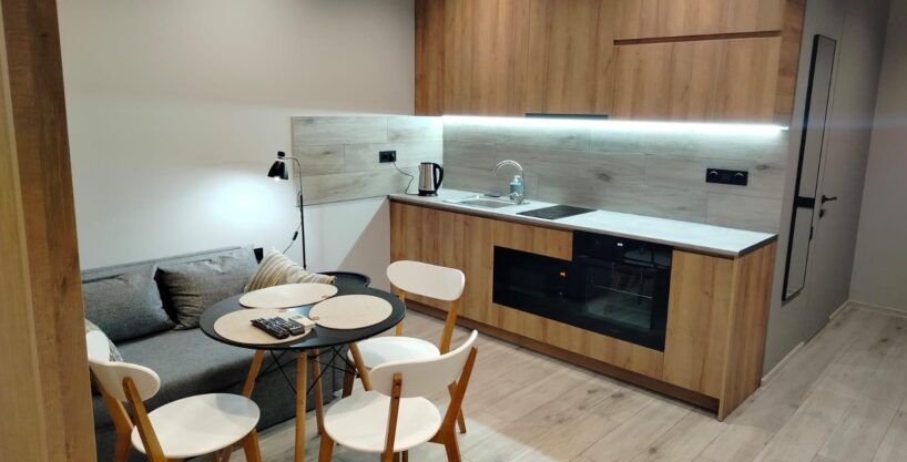 Кухня в квартире Smart House Батуми
